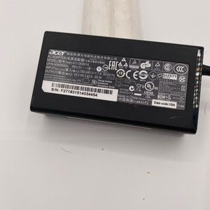 (1) ACER A11-065N1A 19V 3.42A 65W Genuine Original AC Power Adapter Charger EUC